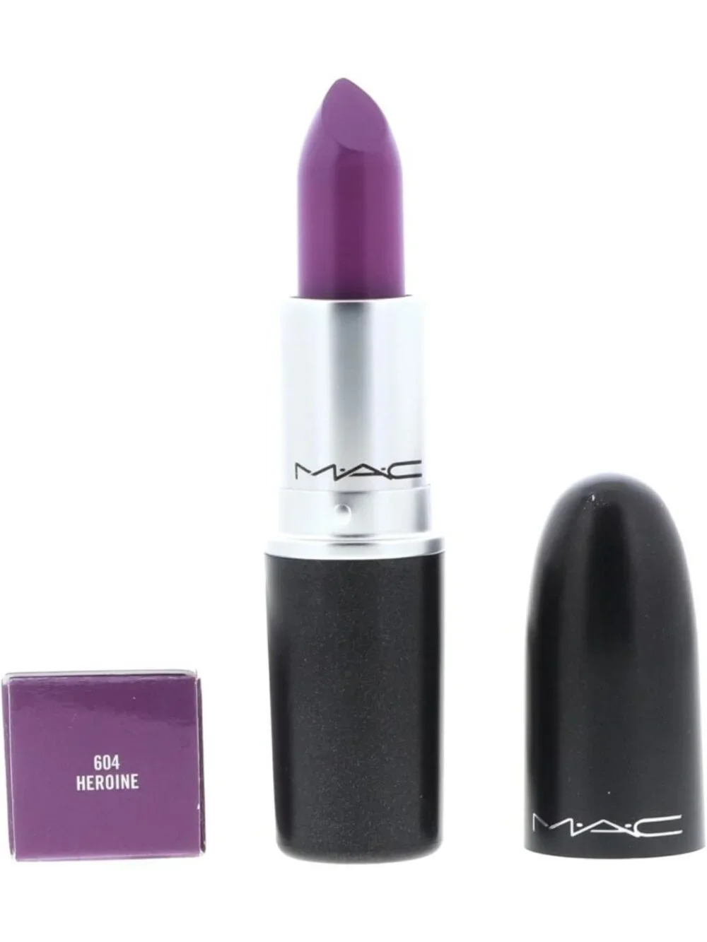 Vibrant Matte Purple Lipstick - Long-Lasting, Bold Color for All Skin Tones